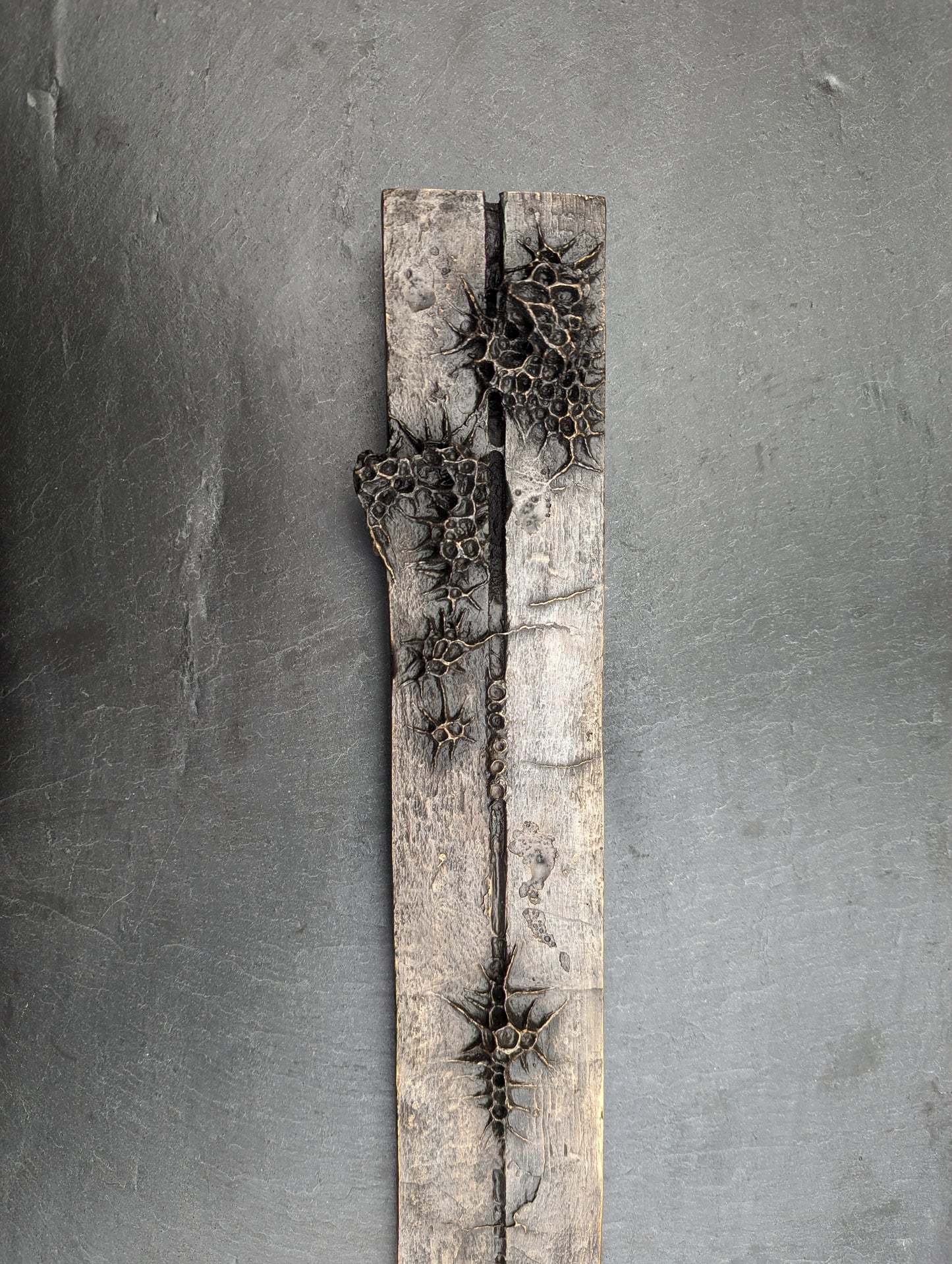 10 years. Bronze.-sculpture (wall)-Beca Beeby