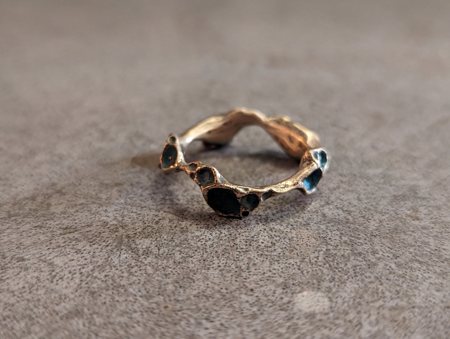 Artefact ring, delicate version.-Beca Beeby
