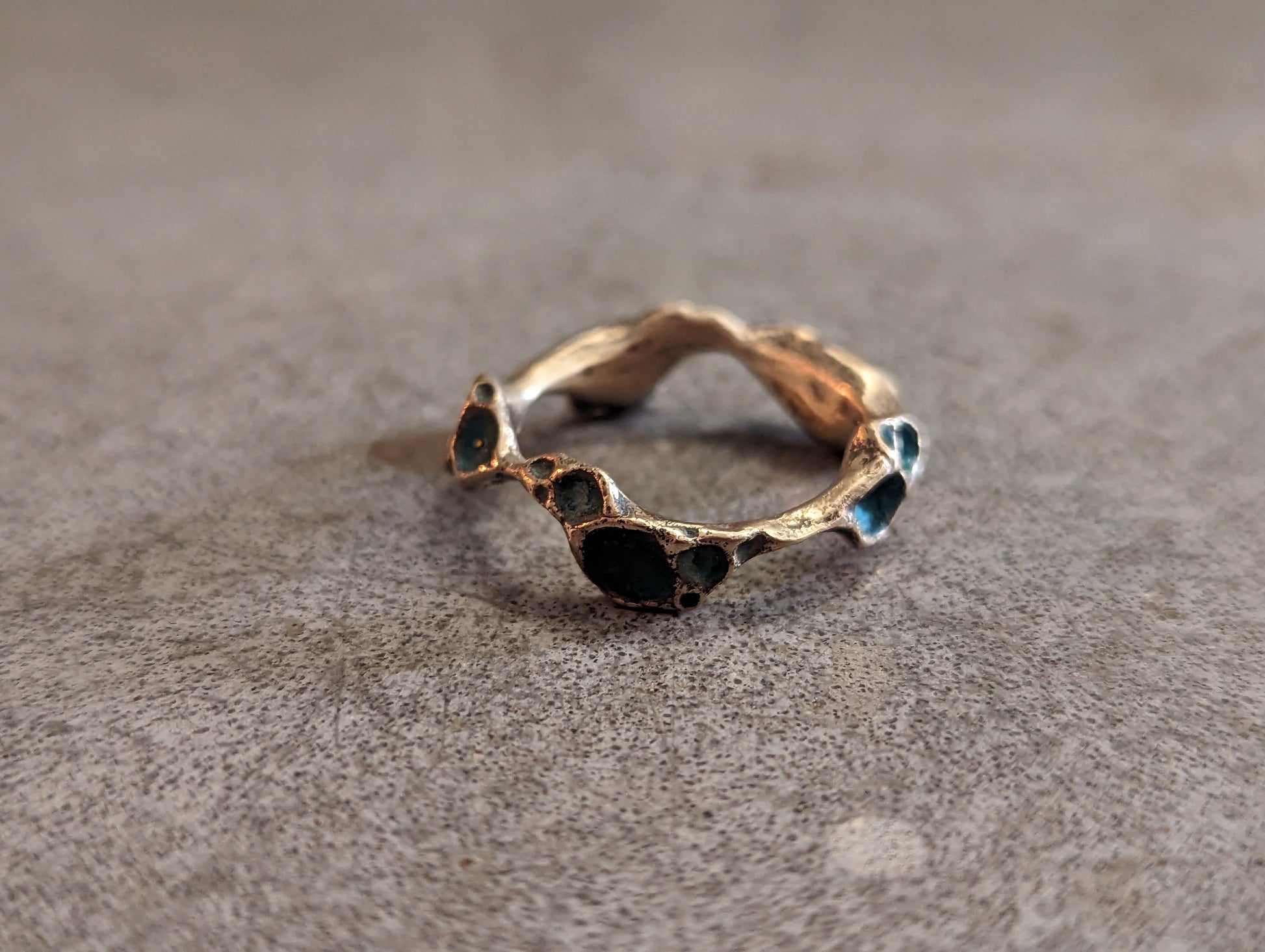 Artefact ring, delicate version.-Beca Beeby