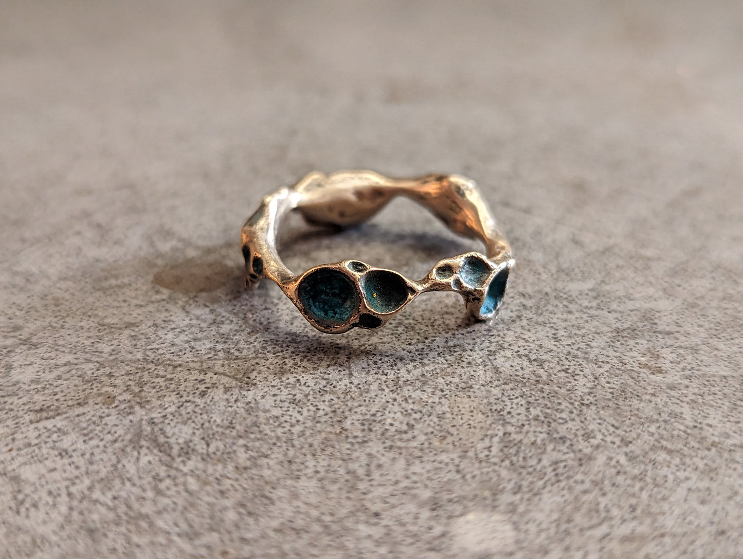 Artefact ring, delicate version.-Beca Beeby