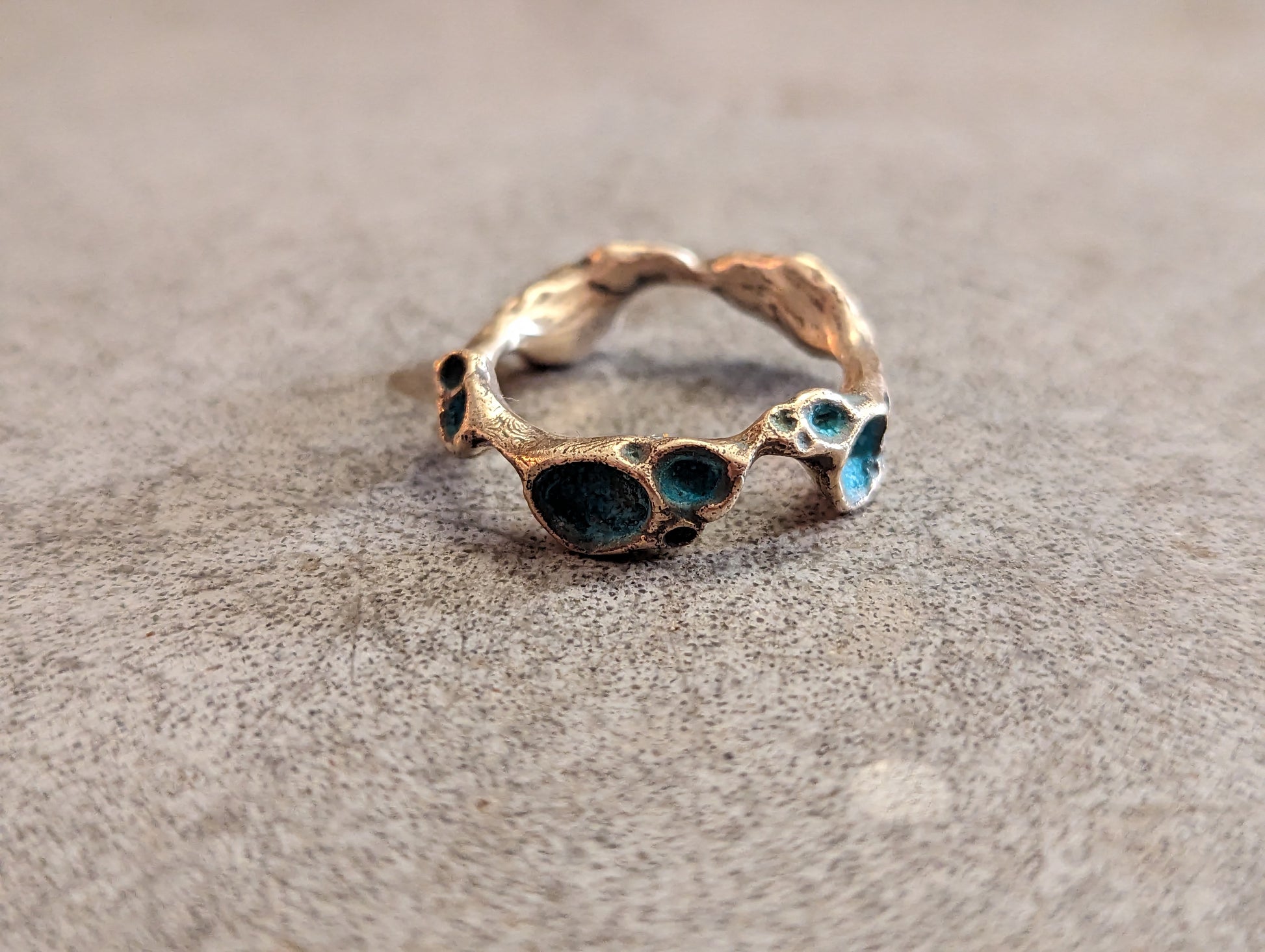 Artefact ring, delicate version.-Beca Beeby
