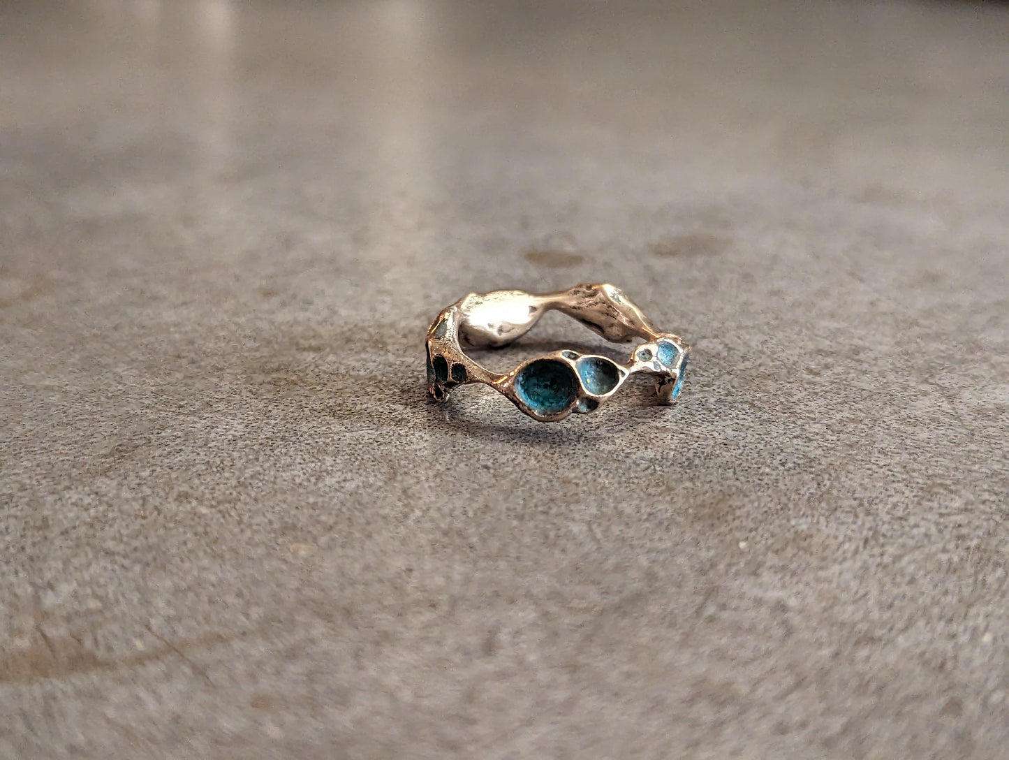 Artefact ring, delicate version.-Beca Beeby
