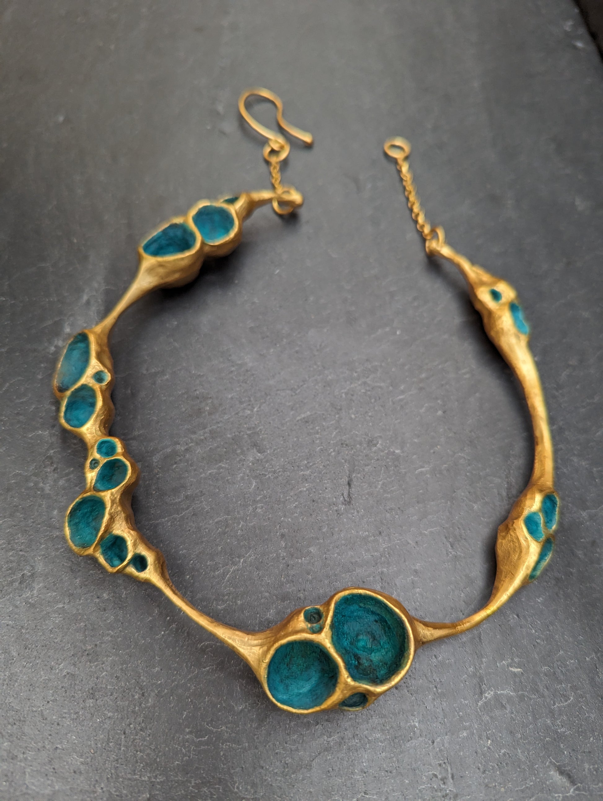 'Artefact' Gold Torc.-Beca Beeby