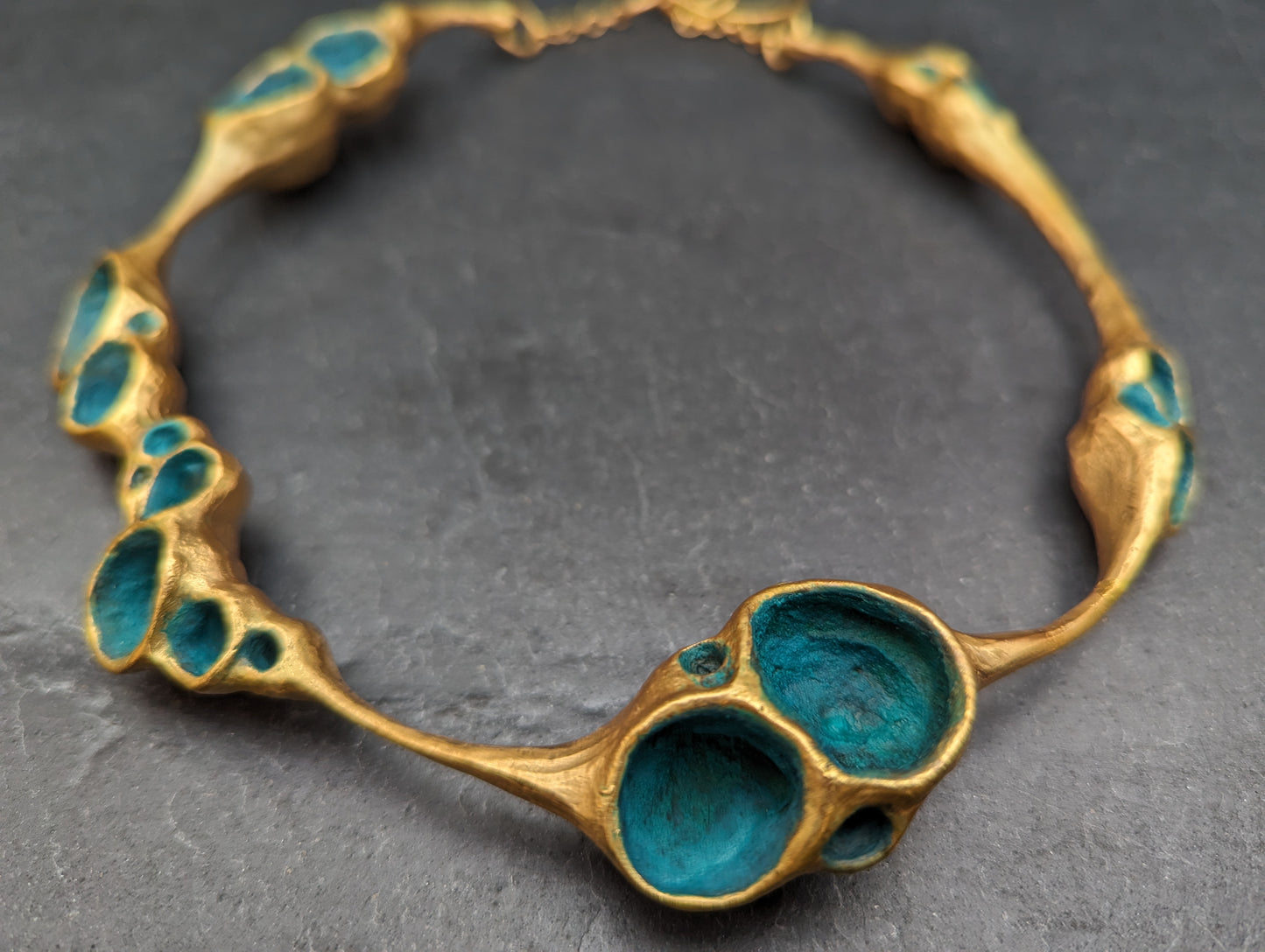 'Artefact' Gold Torc.-Beca Beeby