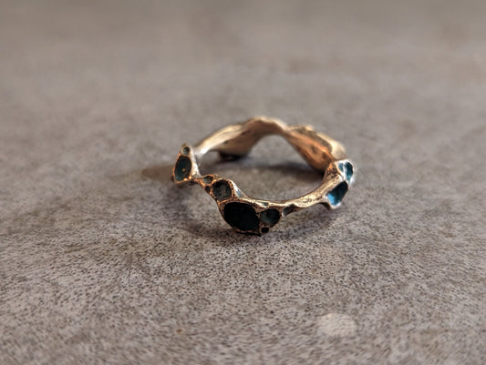 Artefact ring, delicate version.-Beca Beeby