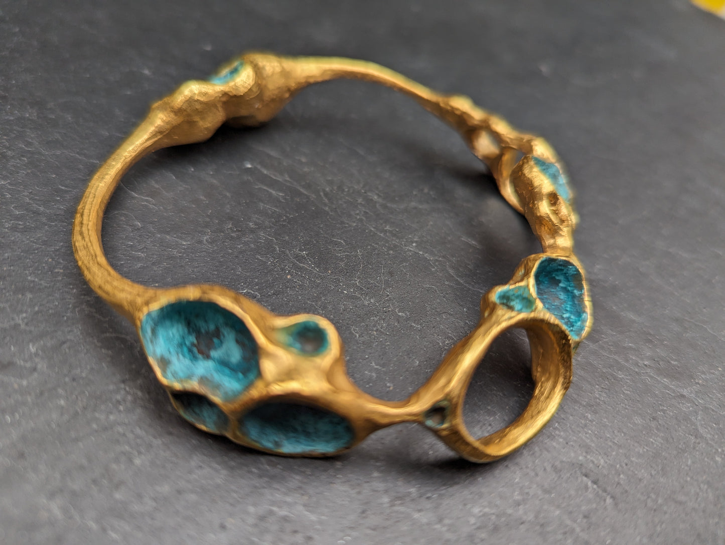 Artefact Bangle in gold-Beca Beeby